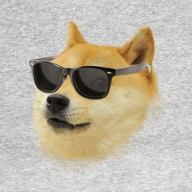 Sunglasses Shiba. by MysticTimeline